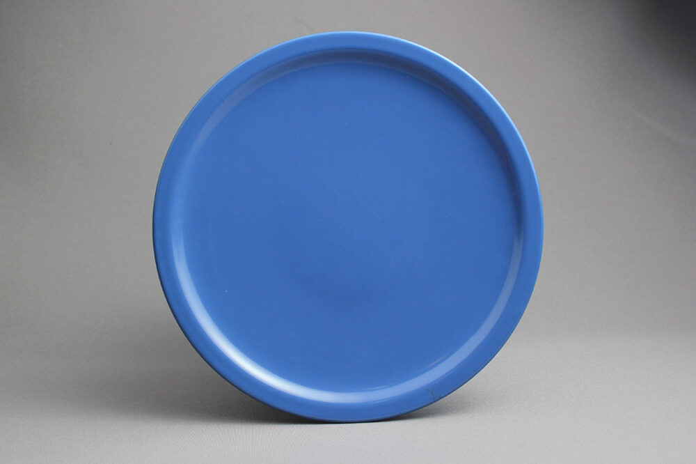 צלחת 25 מלמין כחול