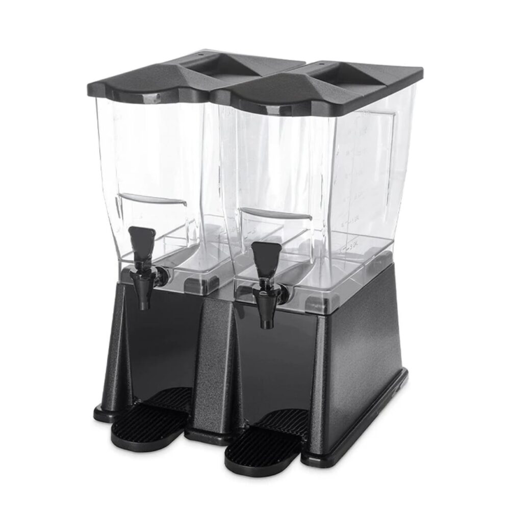 דיספנסר לשתיה פלסטיק כפול 11X2 ליטר נסליין