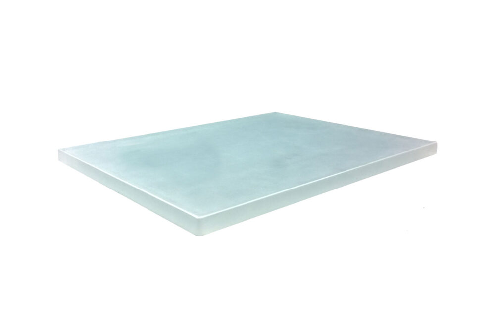 לוח קריסטלי 30*40 מלמין אפור