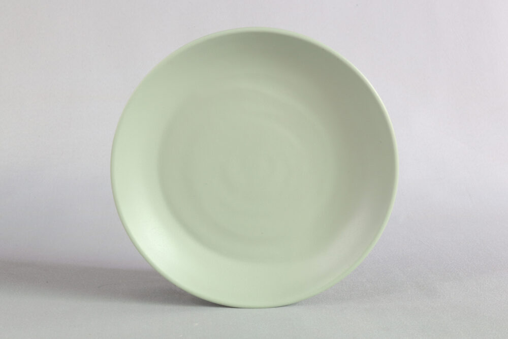 צלחת זן סהרה 19.5 ס"מ מלמין ירקרק