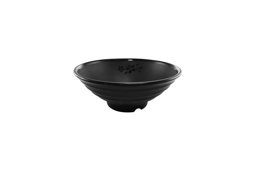 קערה לאוס 22.3X9 ס"מ סקורה מלמין שחור