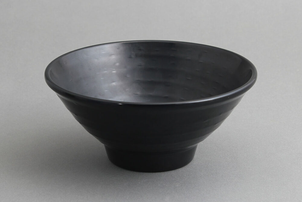 קערת אטריות זן 17.2*7.8 מלמין שחור