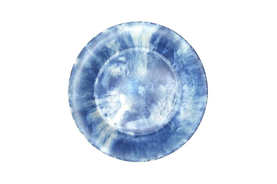 צלחת 20.2 ס"מ קלאודי כחול מלמין