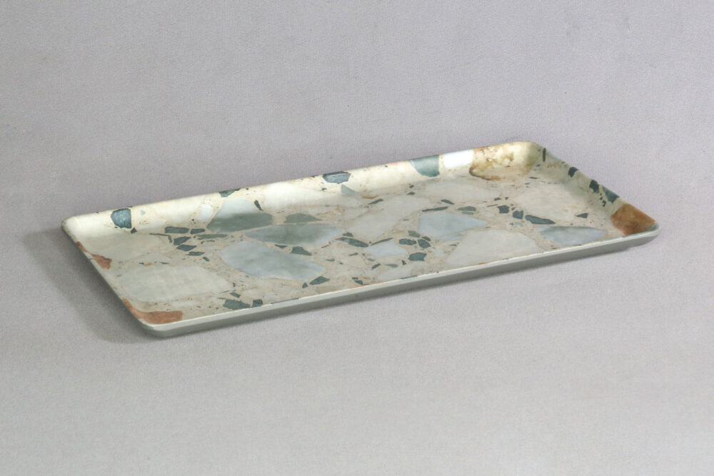 מגש 1/3 גובה 1.8 דגם שברי אבנים