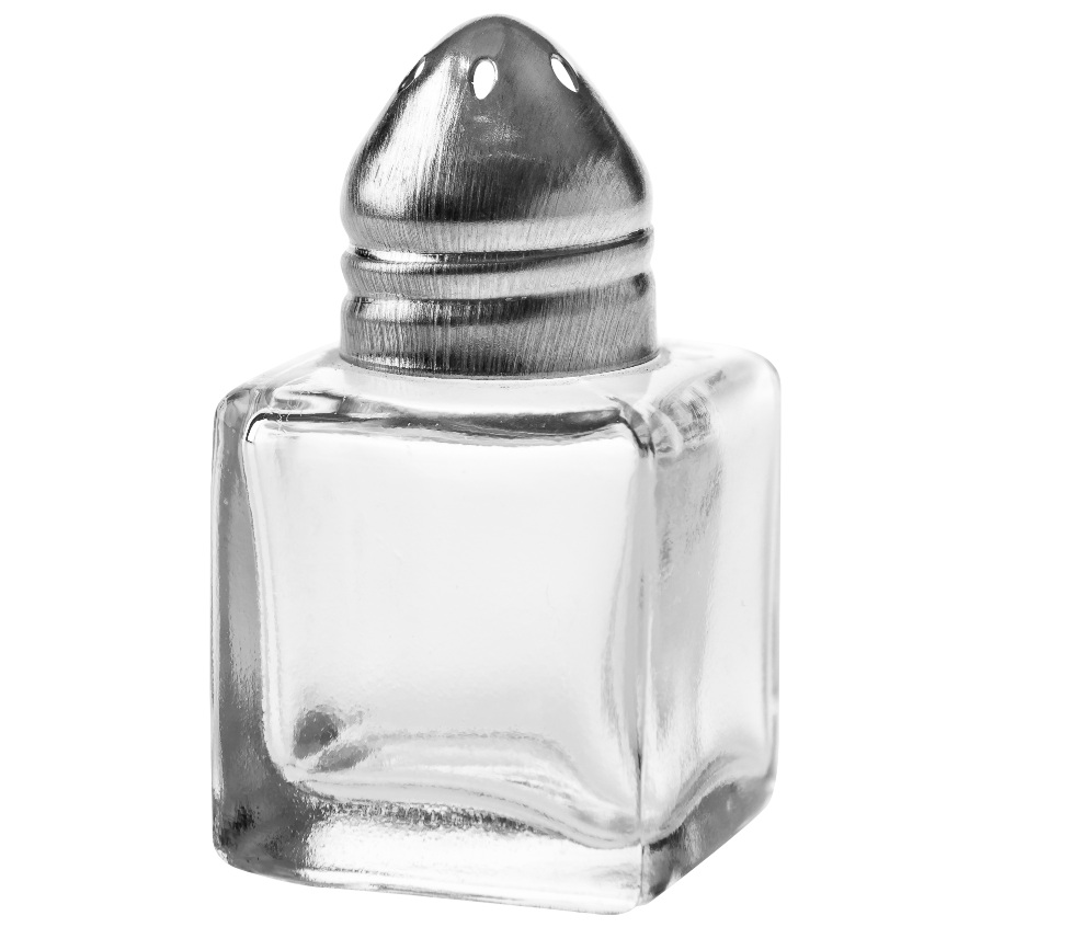 מלחיה מרובעת מיני מכסה נירוסטה