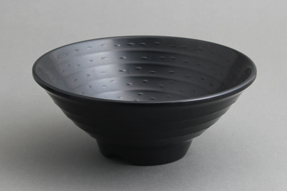 קערת אטריות זן 19.5*8 מלמין שחור