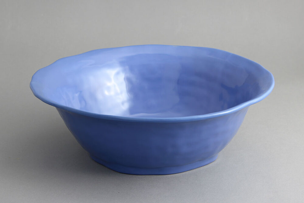 קערה כנרת 36 ס"מ מלמין כחול