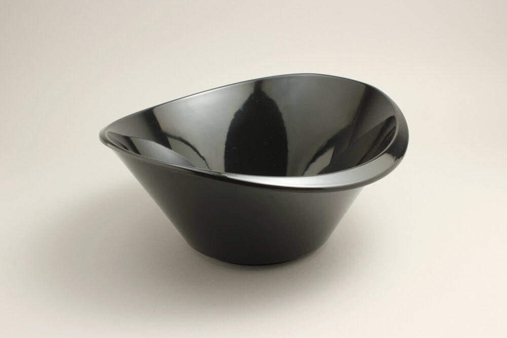 קערת וויוויאן 30.6*30*13.6 מלמין שחור