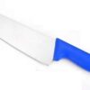 TAYA סכין שף חלק 25 ס"מ ידית כחולה