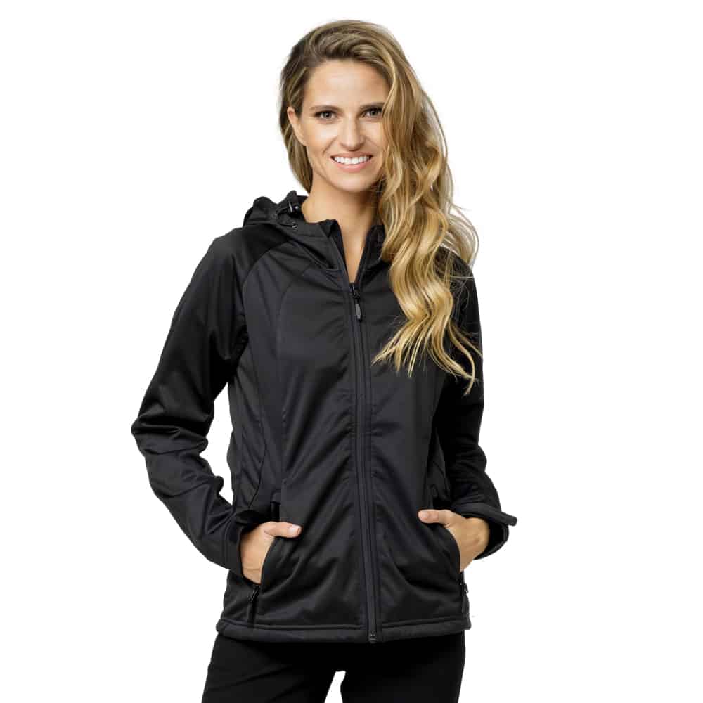 מעיל סופטשל נשים עם כובע