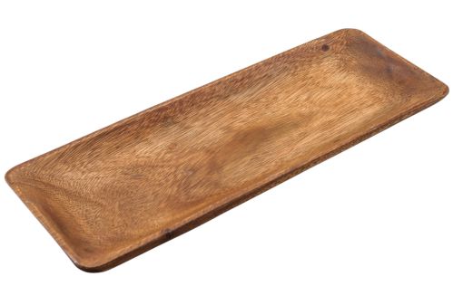 פלטה מלבנית עץ 37X14 ס"מ