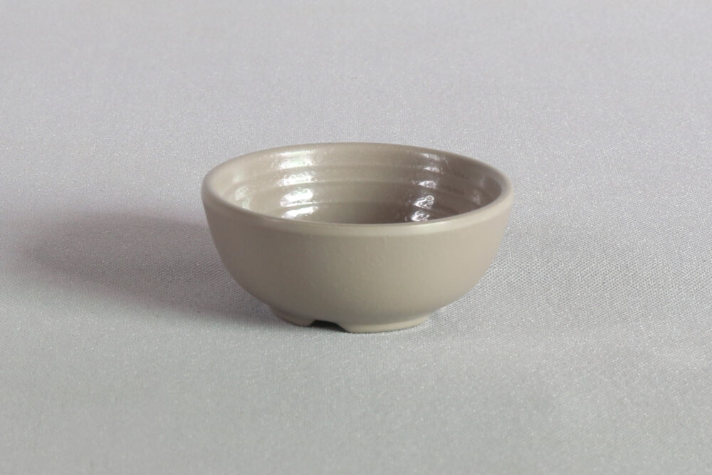 קערית זן סהרה 6 ס"מ מלמין אפרפר