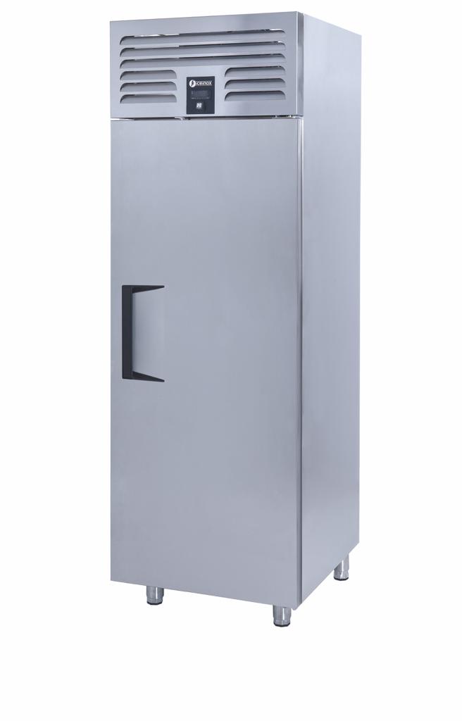 מקפיא נירוסטה עומד דלת אחת מידת גסטרונום 2/1.דגם TC.DT-1NDGNE