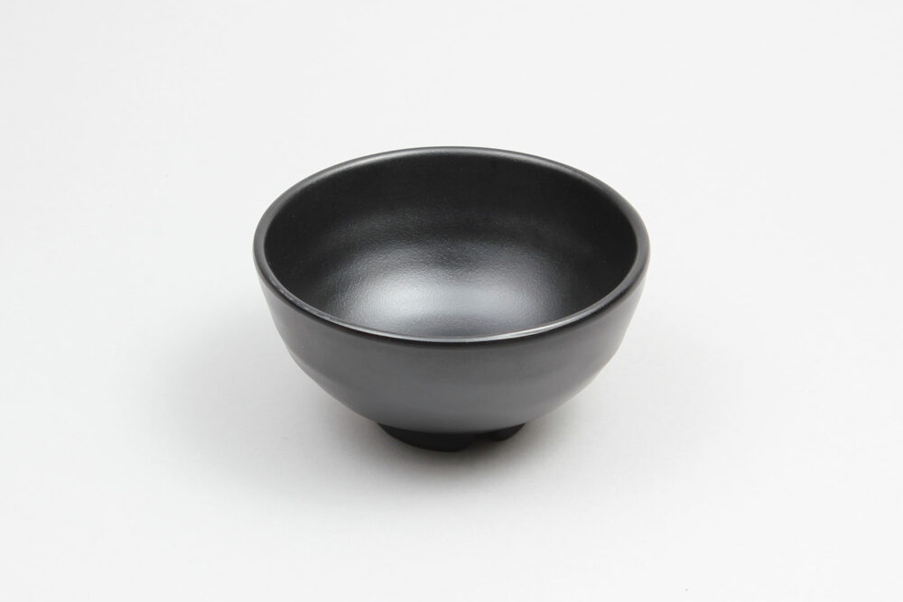 קערית דמוי אבן שחור 11.5 ס"מ אישיקבה זן