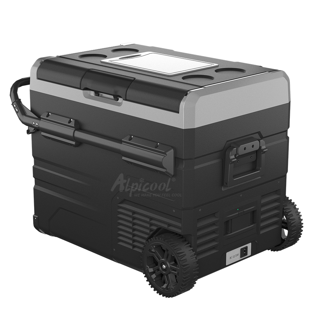 מקרר מקפיא לרכב/ צידנית חשמלית Alpicool דגם TWW55 ( כולל סוללה)