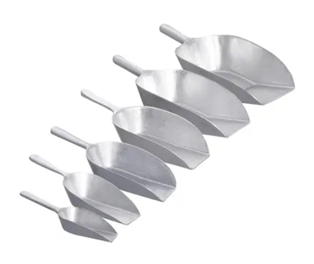 כף מזון שטוחה אלומניום נסליין 6OZ