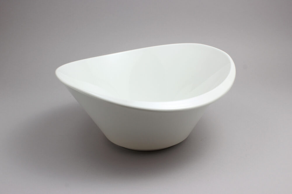 קערת וויוויאן 30.6*30*13.6 מלמין לבן