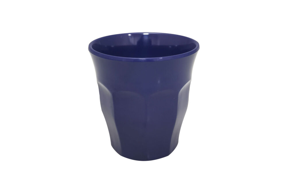 סט 6 כוס מקרון 295 מ"ל מלמין כחול קלאסי