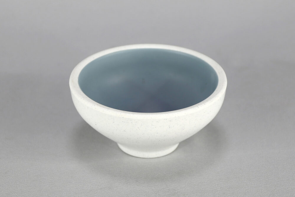 קערה עגולה טאיג'י 21.7 ס"מ מלמין כחול לבן