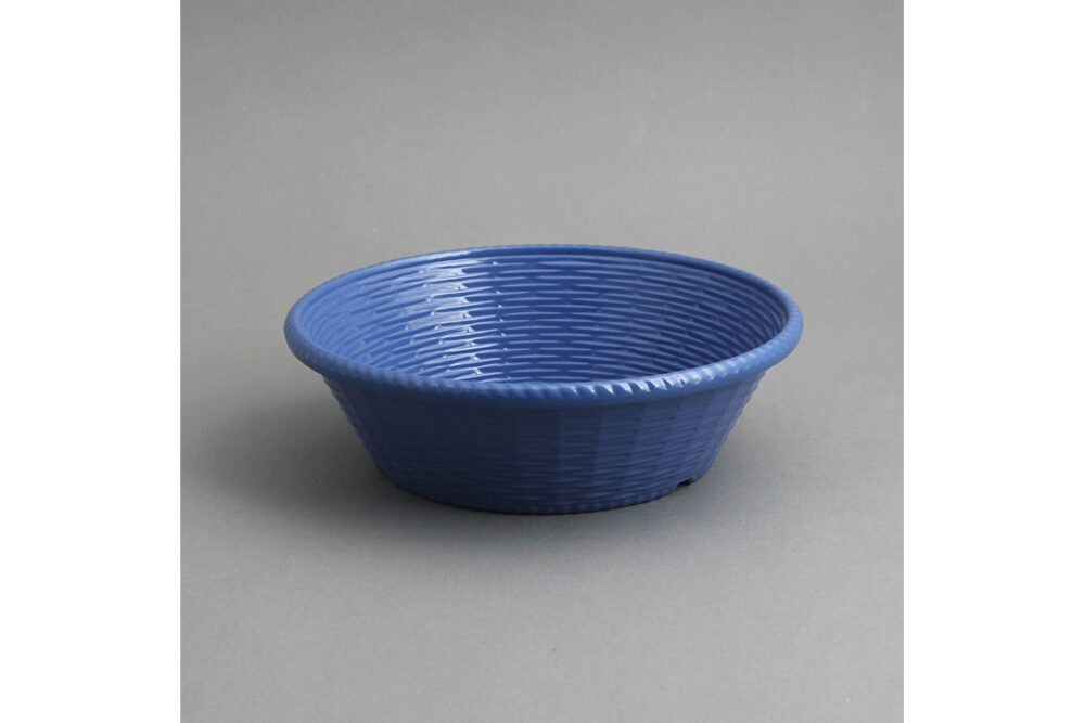 סלסלה ללחם עגולה מלמין כחול