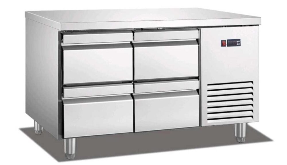 מקרר דלפק  4 מגירות  150 ס"מ נסליין