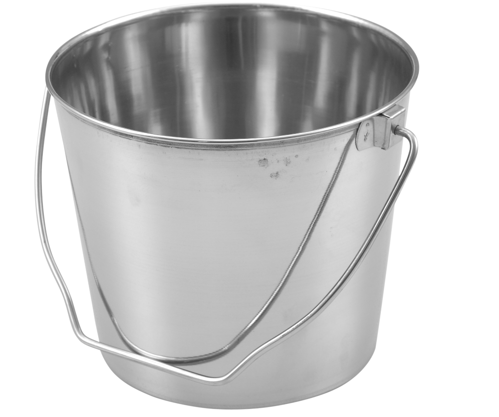 דלי נירוסטה 2 ליטר 15.5X11.5X14 ס"מ