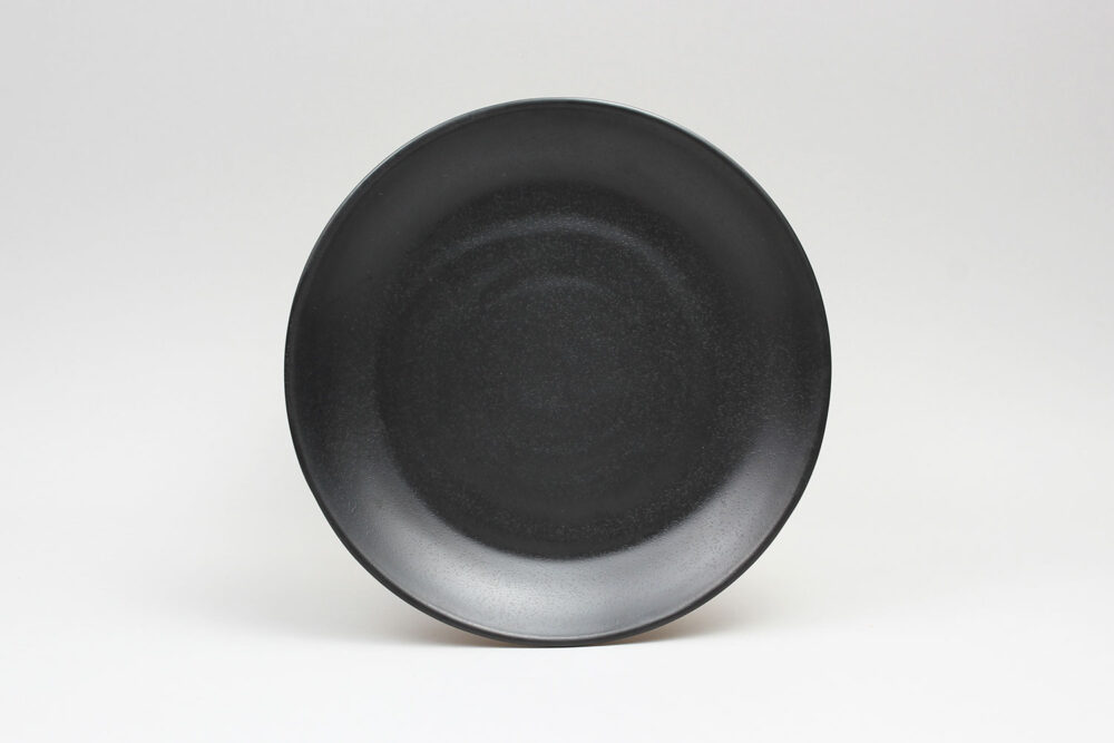 צלחת דמוי אבן שחור 19.5 ס"מ אישיקבה זן