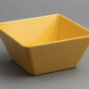 קערה ריבועית קונית 18 ס"מ מלמין צהוב