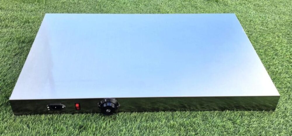 פלטת חימום נירוסטה 525*1000 מ''מ