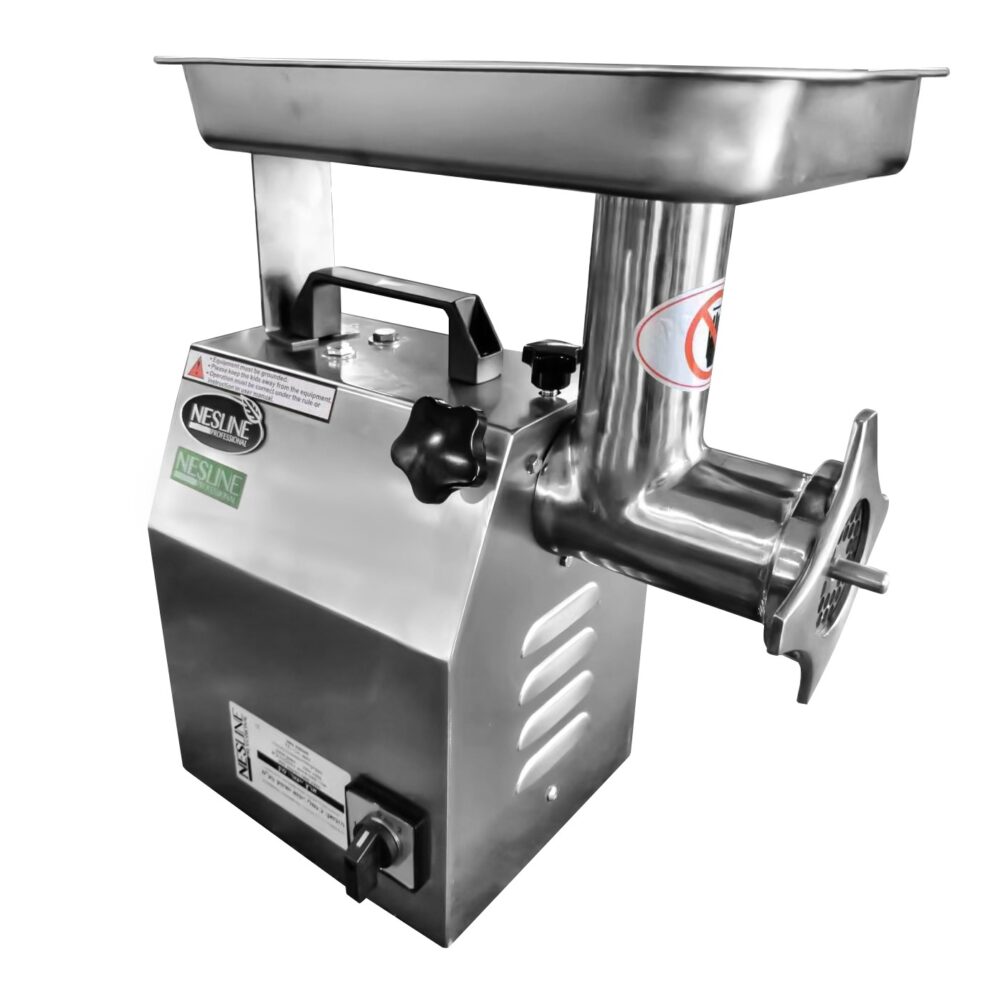 מטחנת בשר תעשייתית קוטר 12 מ"מ נסליין