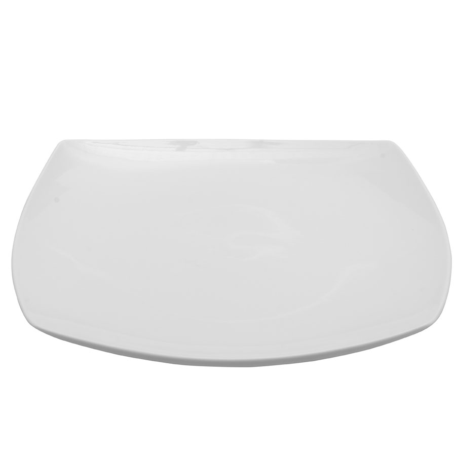 צלחת מרובעת צים פורצלן 27.5 ס"מ