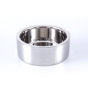 קערת הגשה ישרה 36 ס”מ דופן כפולה מרוקע דגם קשמיר Evinox