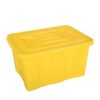 מכסה למיכל  130 ליטר צהוב
