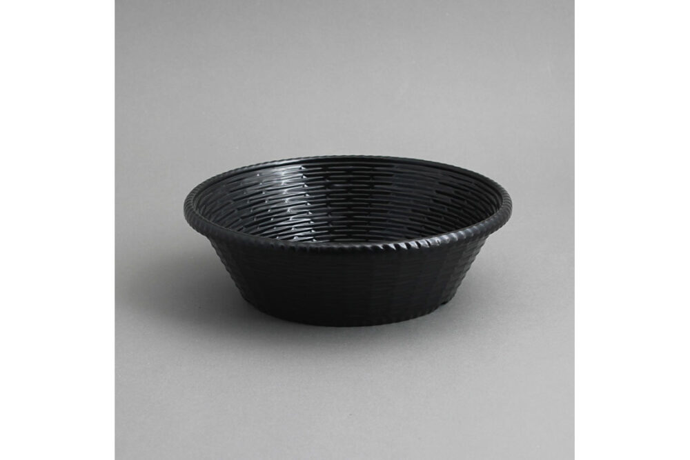 סלסלה ללחם עגולה מלמין שחור