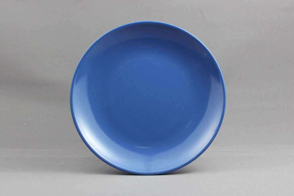 צלחת סהר 25.4 ס"מ מלמין כחול