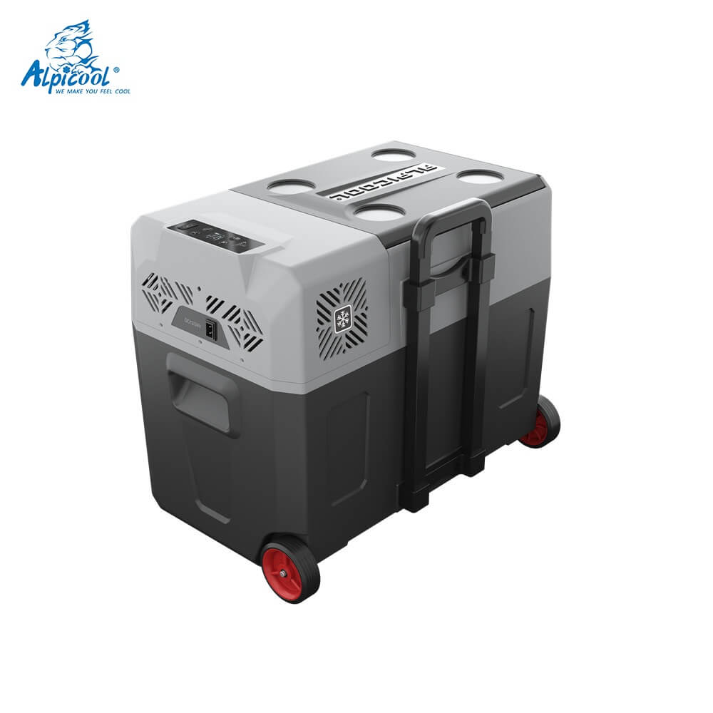 מקרר מקפיא לרכב/ צידנית חשמלית Alpicool דגם CX40