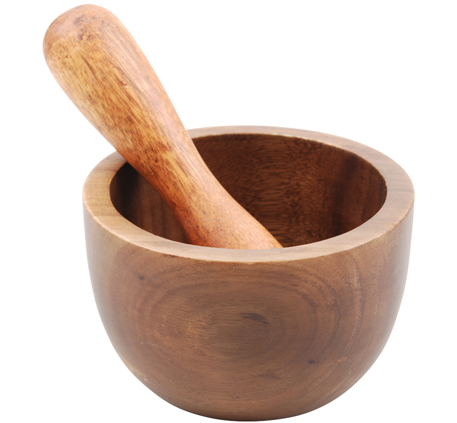 מכתש ועלי עץ 15X10 ס"מ