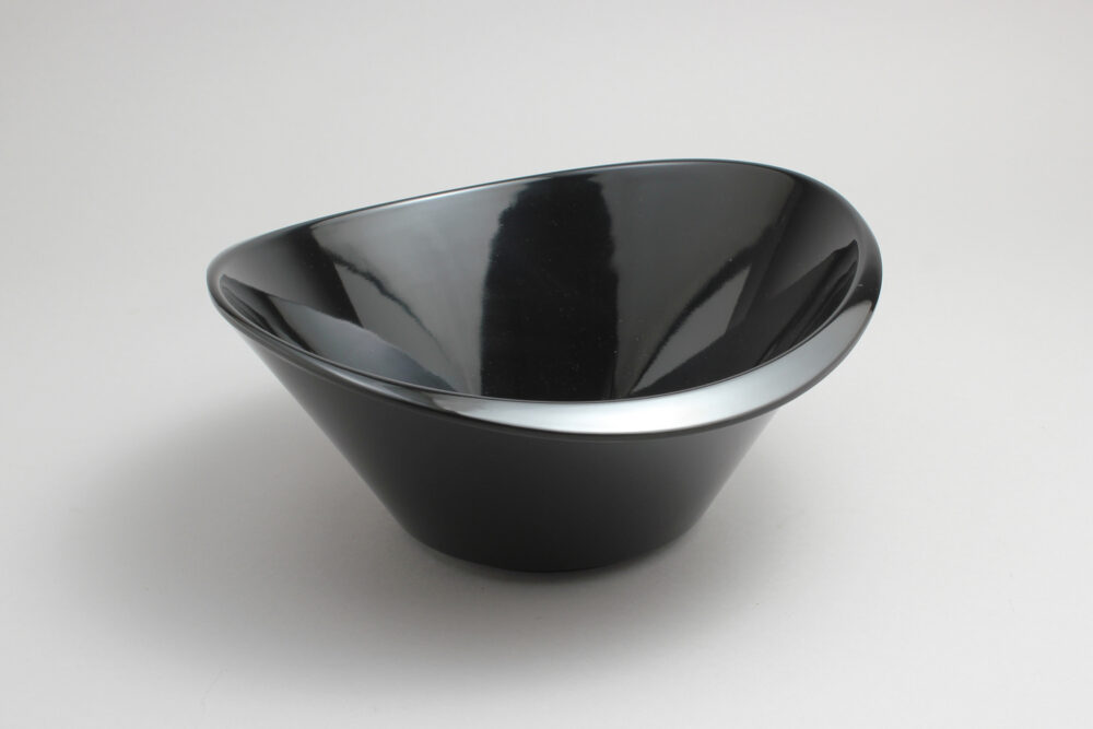 קערת וויוויאן 23*22.5*10.5 מלמין שחור