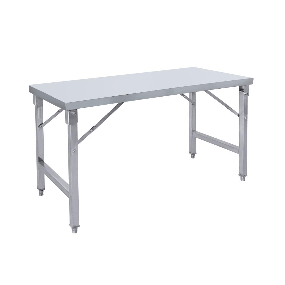 שולחן נירוסטה מתקפל 150/70/85