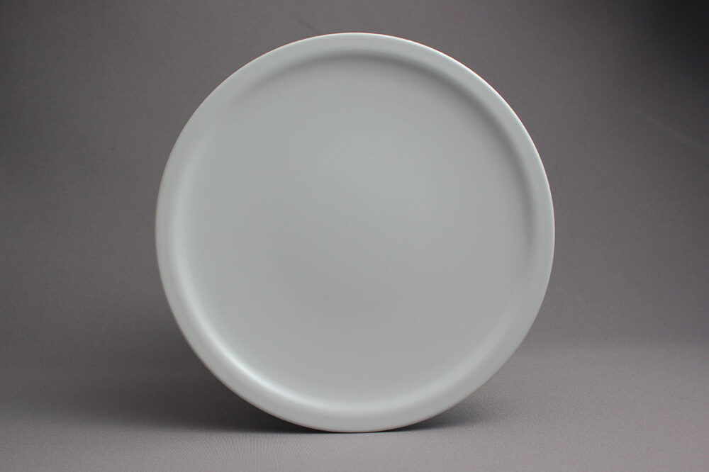 צלחת 25 מלמין לבן