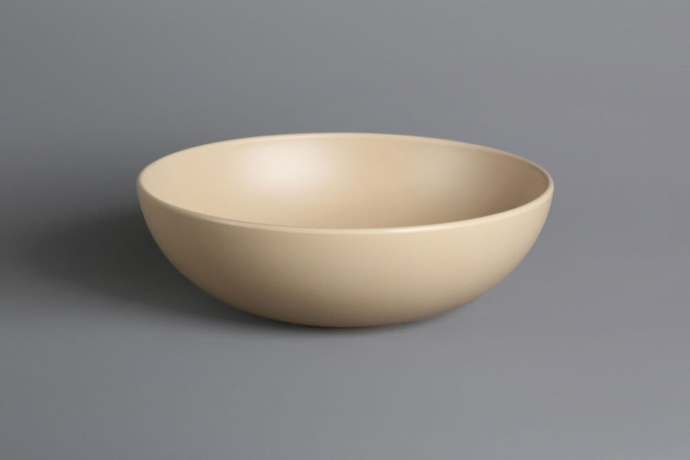 קערת סולר 22.5×7 זהבהב מלמין