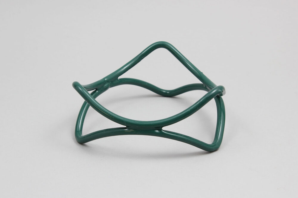 סטנד מצופה גלי 11*5  ירוק