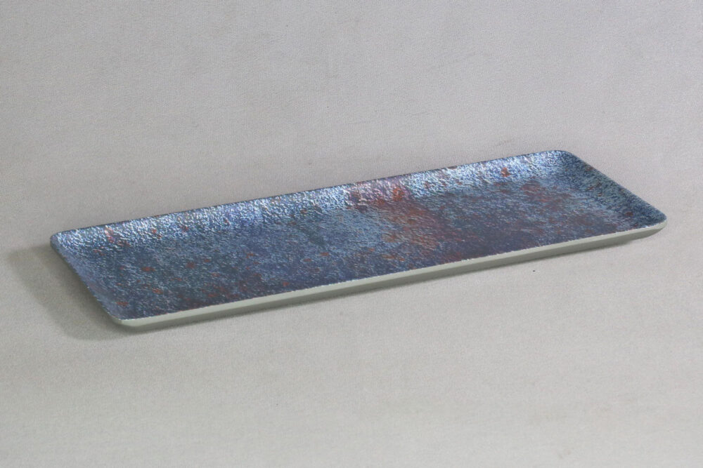 מגש 2/8 גובה 1.8 דגם כחול חלודה