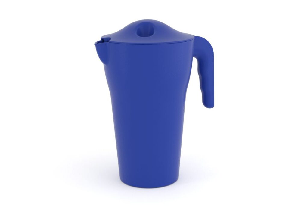 כד מעוצב צבעוני 2.0 ליטר עם מכסה (16 יח)