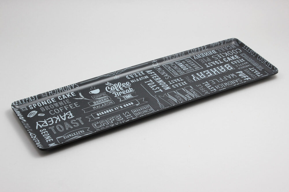 מגש 2/4 גובה 1.8 בייקר שחור כתוביות