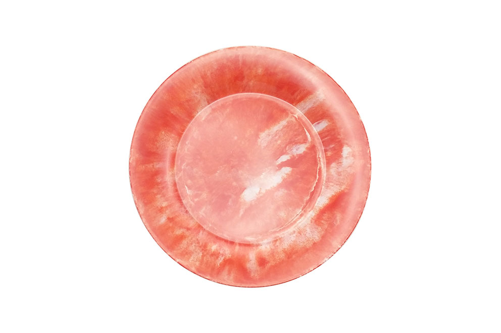 צלחת 25.5 ס"מ קלאודי אדום מלמין