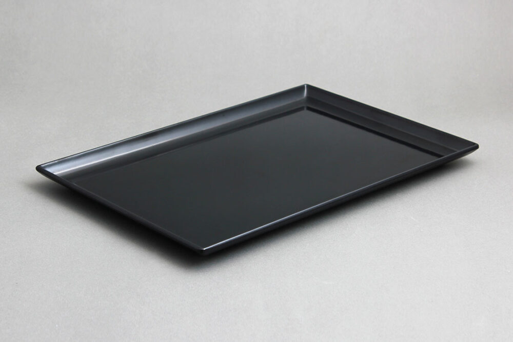 מגש לולבי (12) 35*24מלמין שחור