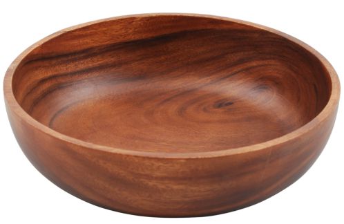 קערה לסלט עץ מלא 30X9 ס"מ