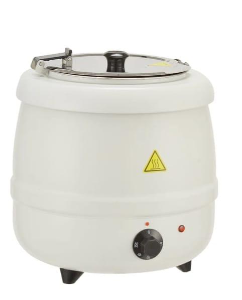 קדרה חשמלית לבנה למרק 10 ליטר