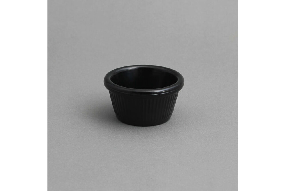 רמקין פסים 6 ס"ל מלמין שחור 7 - ס"מ